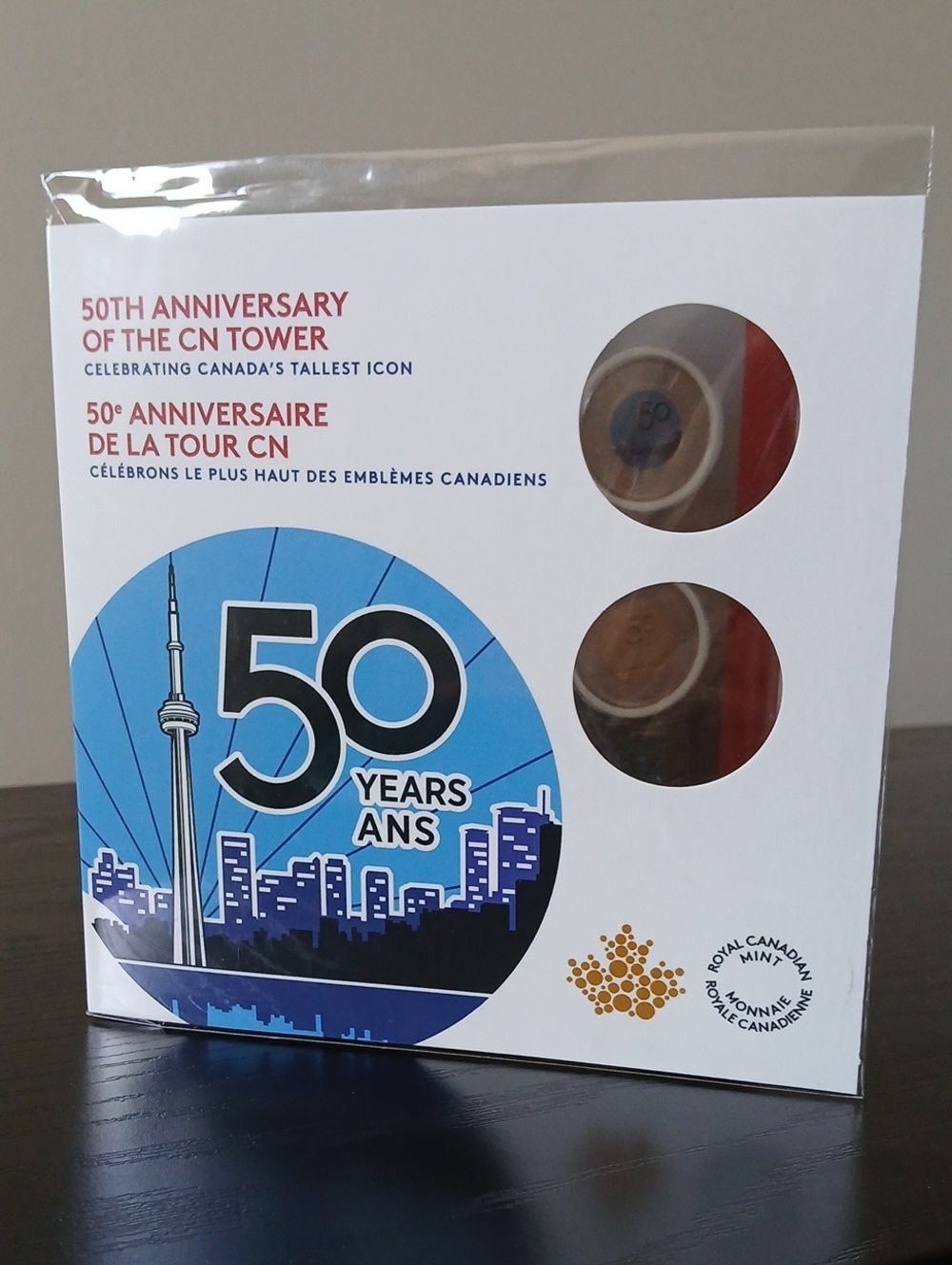 🇨🇦CN Tower Coin Set Royal Canadian Mint 50th Anniversary Commerative